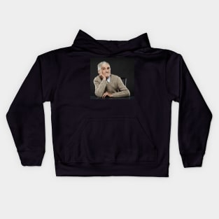 Happy senior man Kids Hoodie